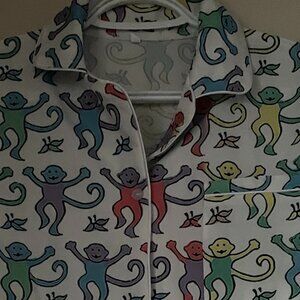 Matching Monkey Shirt + Shorts Set